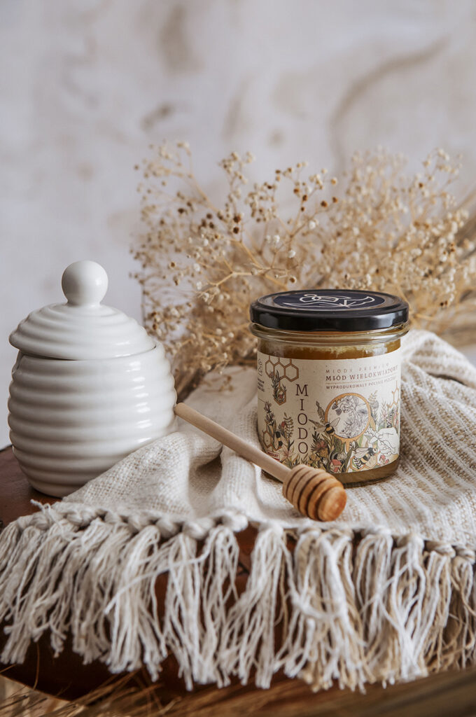 miód premium, lipowo spadziowy wielokwiat